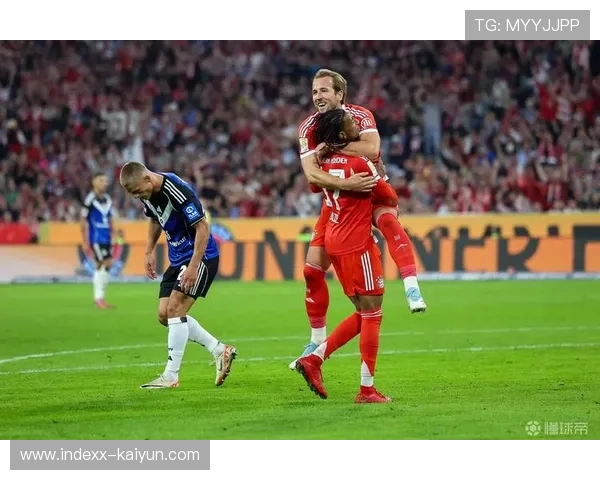 拜仁客场2-2平汉堡，凯恩转身抽射扳平瞬间